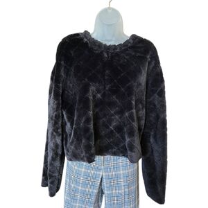 Zara Black Teddy Jacket